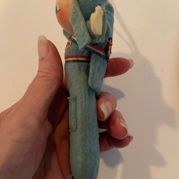 Rare Vintage WWII 1940’s Army Paratrooper Soldier Military Parachute Rag Doll - Picture 7 of 16